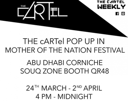 Fashion News Dubai UAE - THE cARTel pop up in Mother Of The Nation Festival: Abu Dhabi
